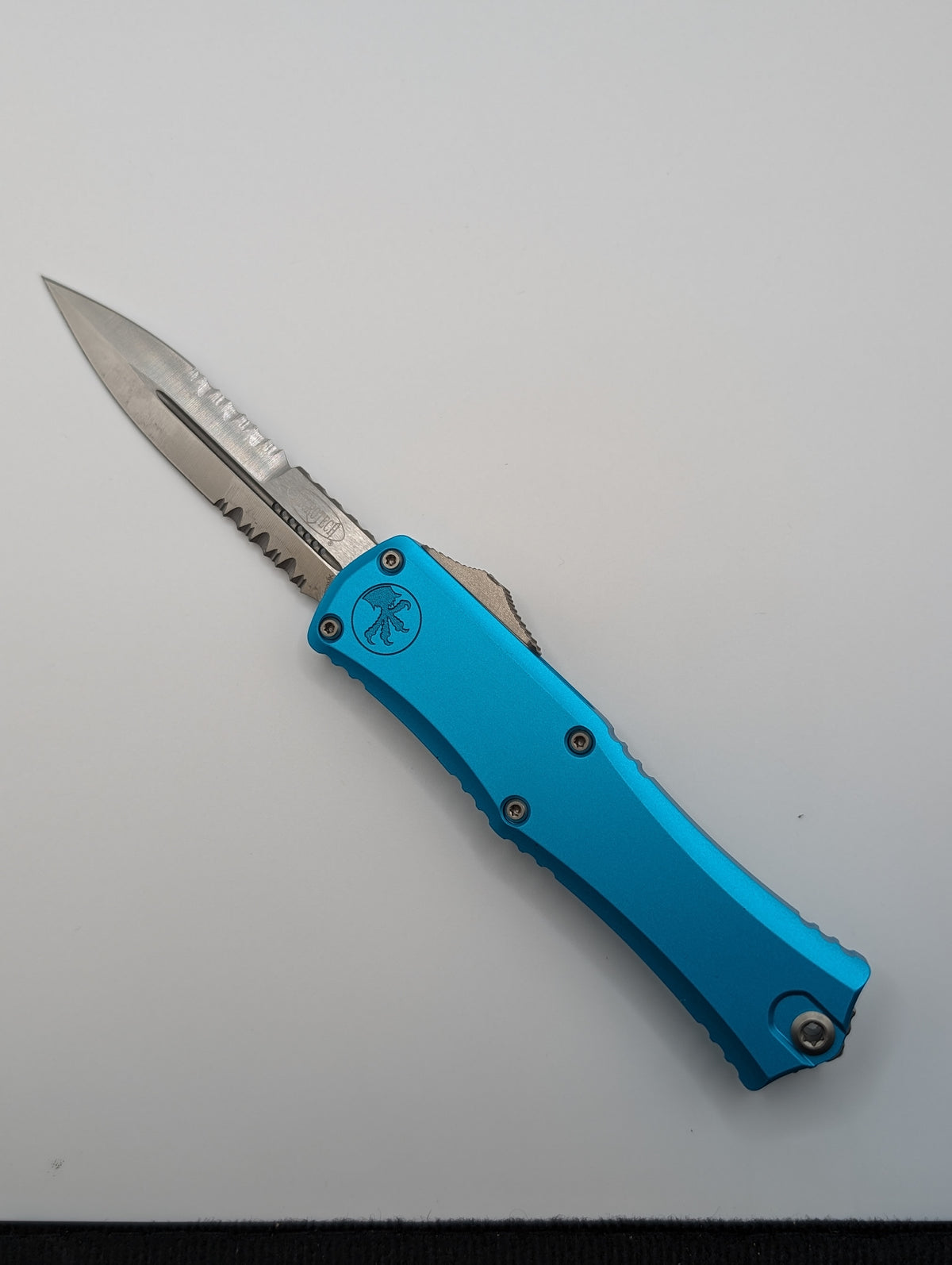 Microtech Hera II Mini Bayonet Turquoise Stonewash Standard