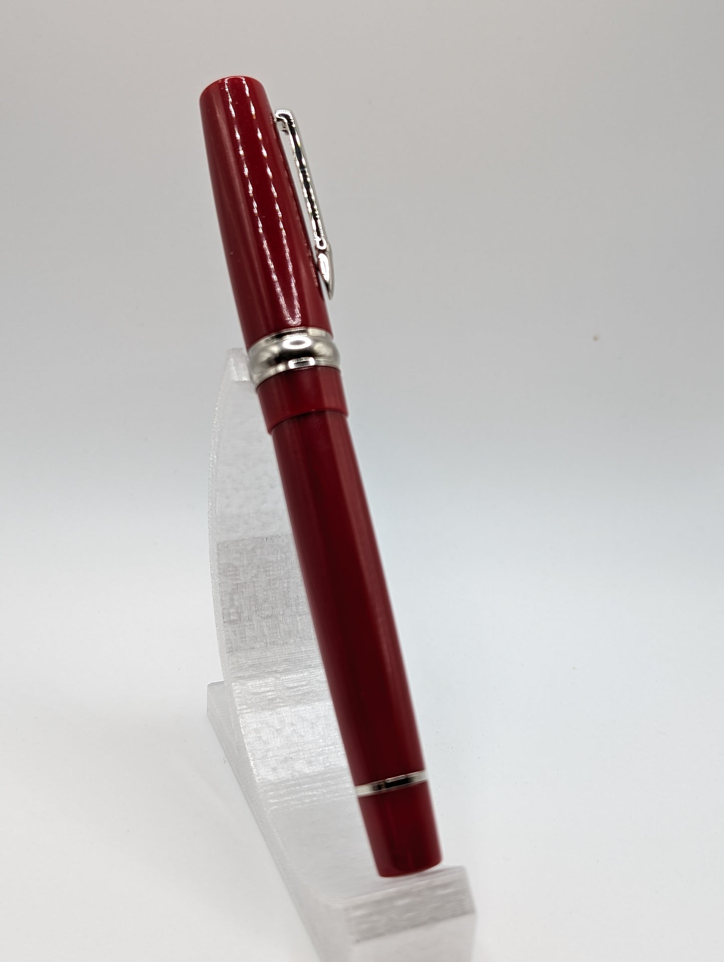 Stipula Novecento Red Fountain Pen 14k Gold Nib