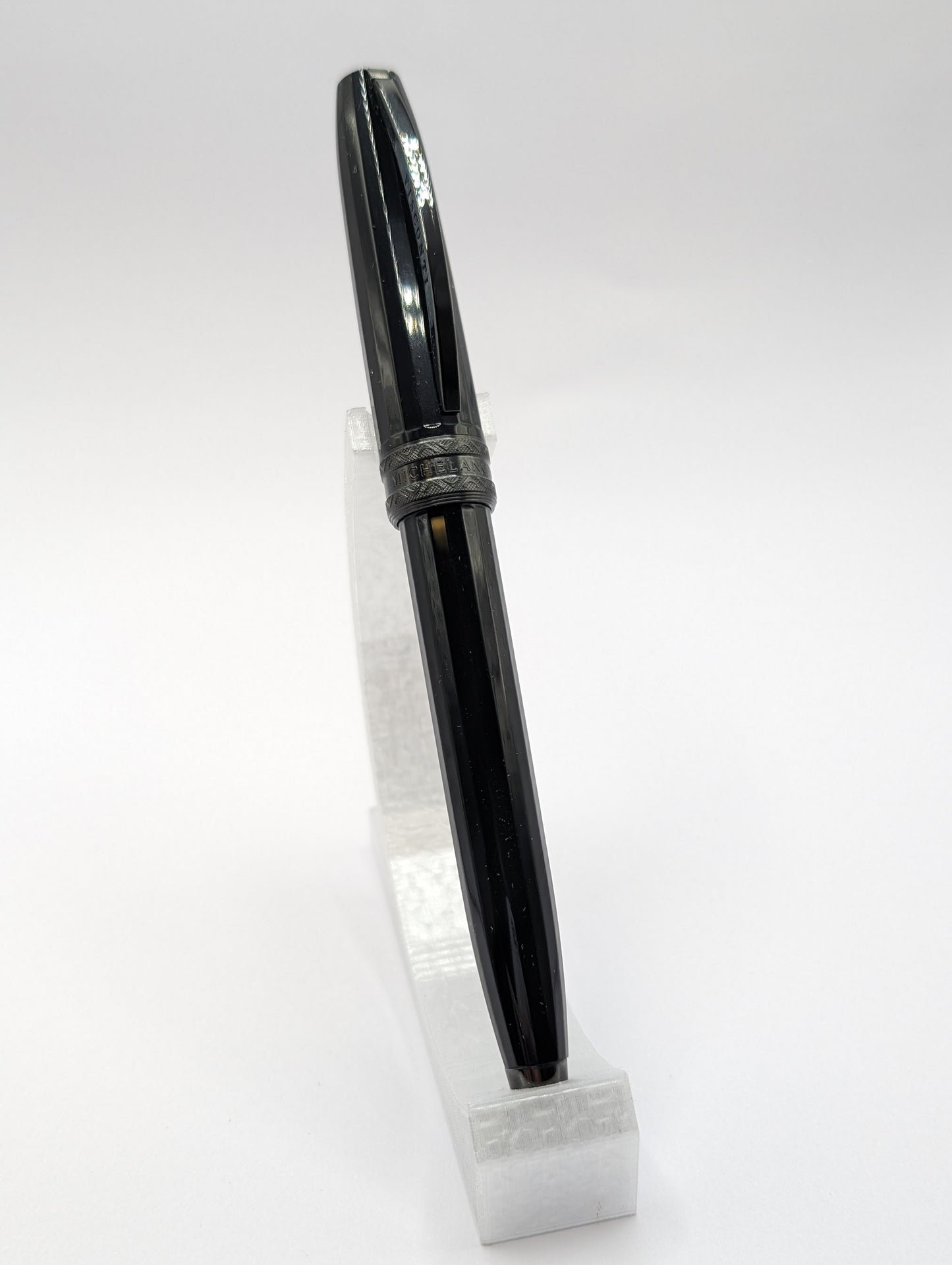 Visconti Michelangelo Back to Black Fountain Pen Fine