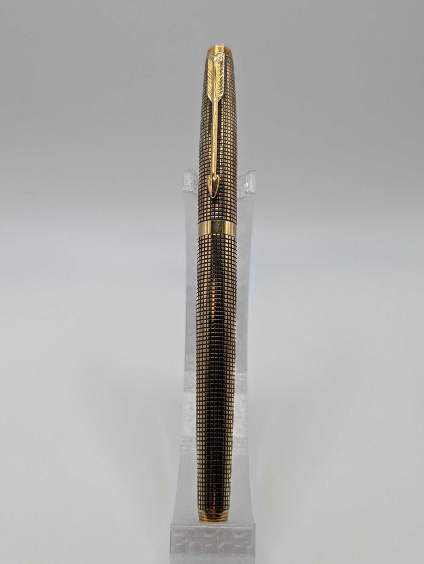 Parker Vintage 75 Vermeil Fountain Pen w/ Extra Nib and Rollerball Attachment