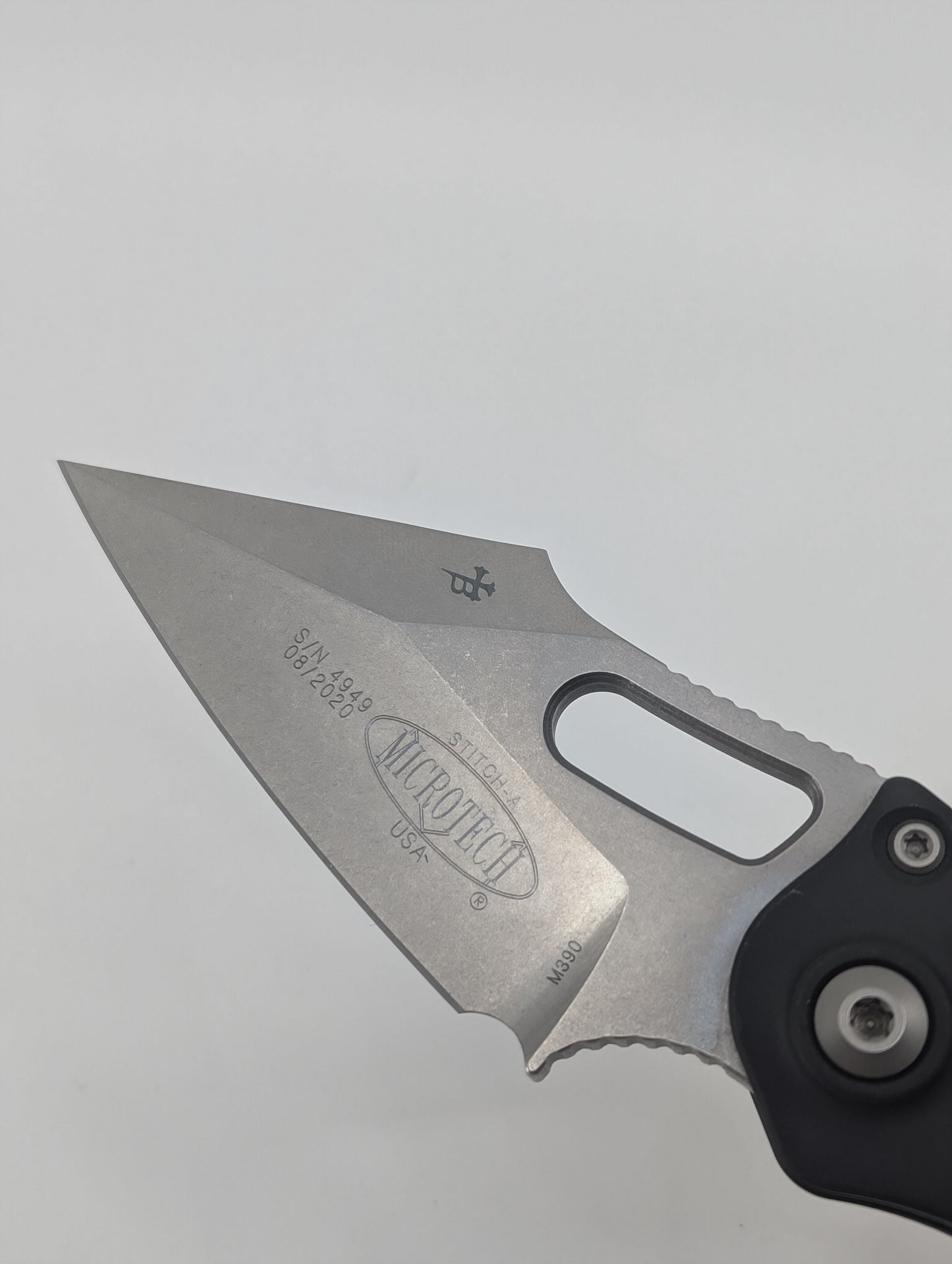 Microtech Stitch Stonewash Auto Folding Knife Consignment