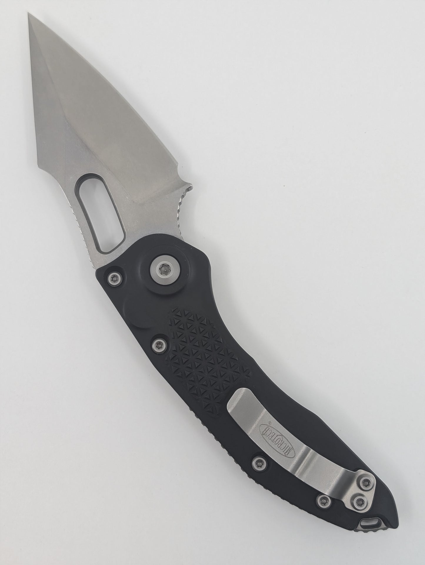 Microtech Stitch Stonewash Auto Folding Knife Consignment