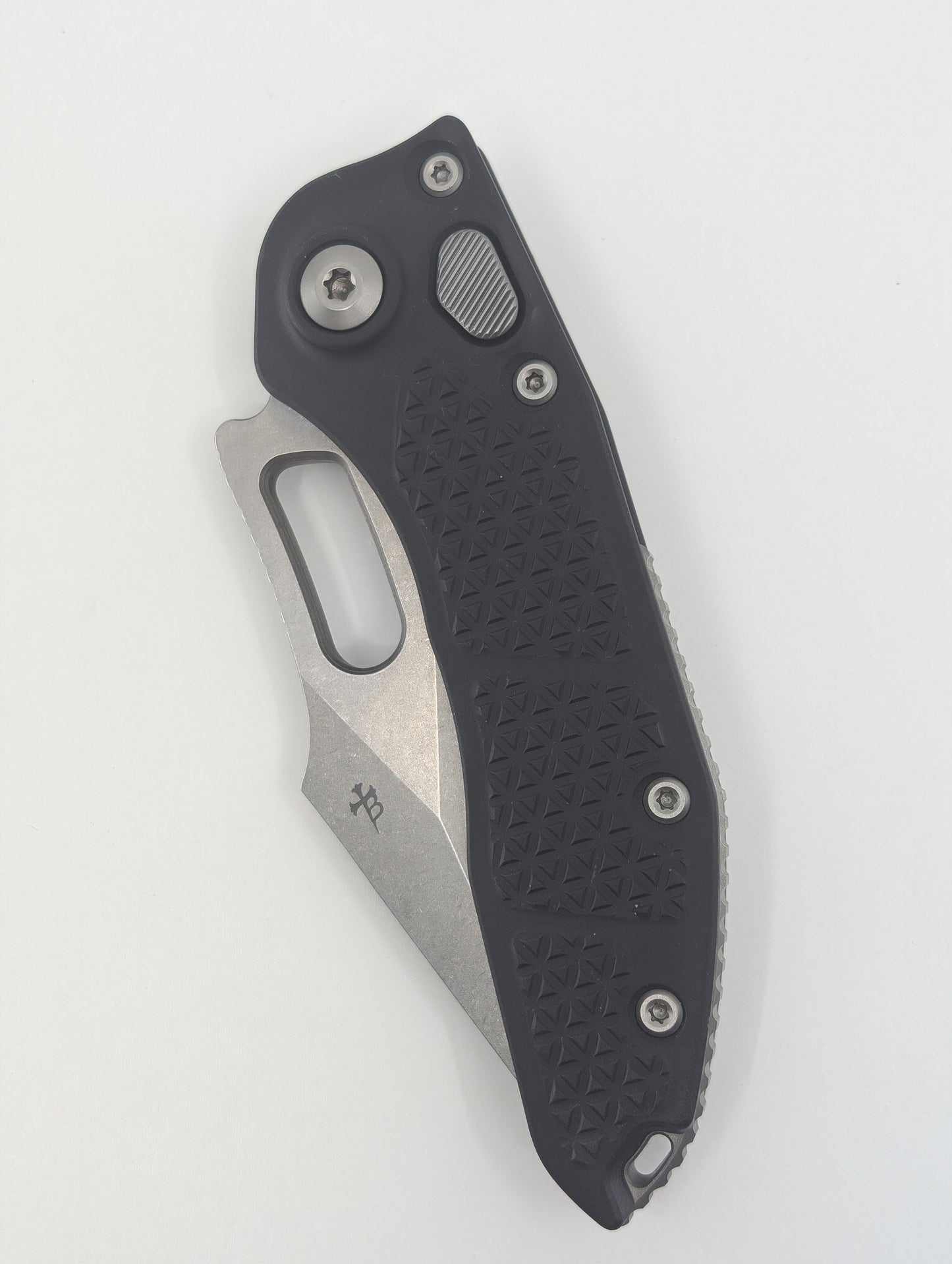 Microtech Stitch Stonewash Auto Folding Knife Consignment