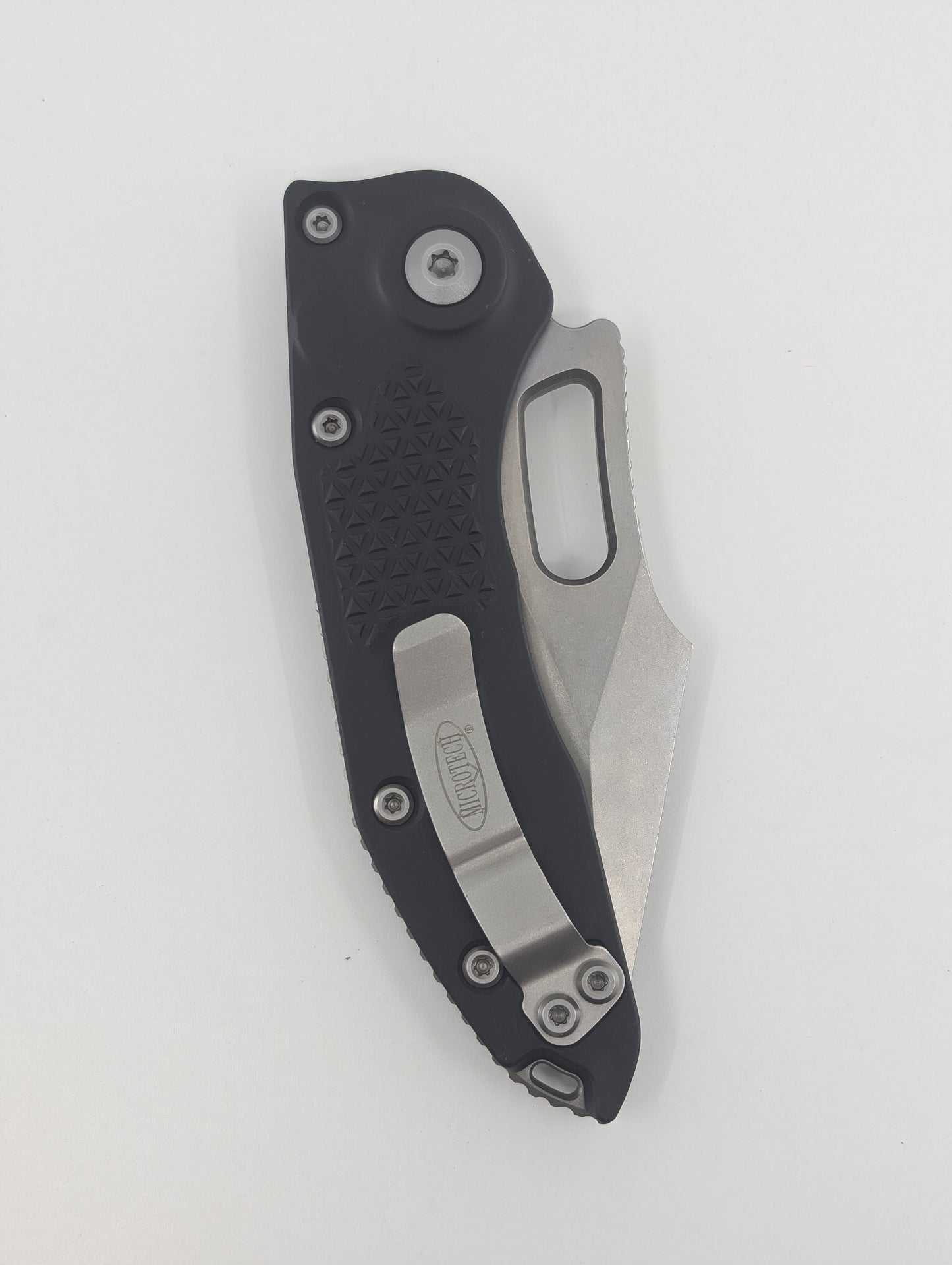 Microtech Stitch Stonewash Auto Folding Knife Consignment