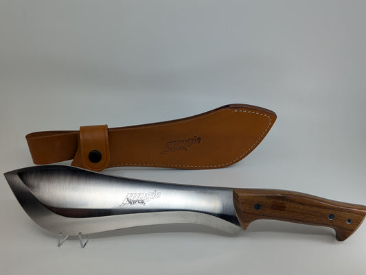 Viper Jungle Machete Cocobolo Wood Handle Fixed Blade