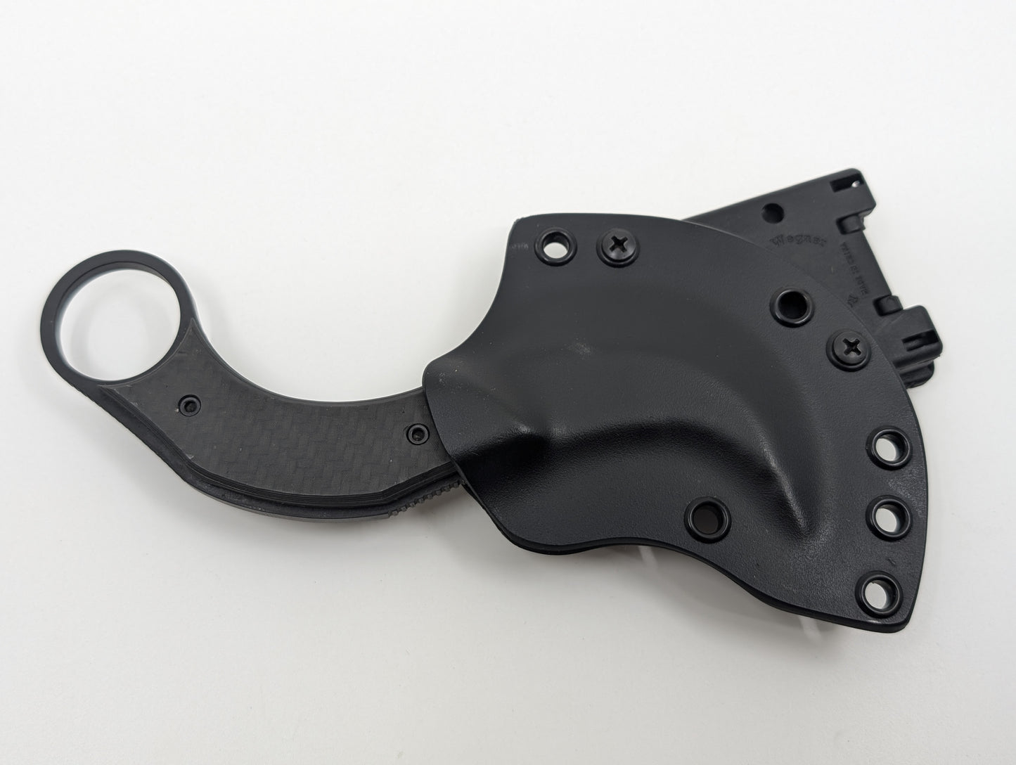 Krudo Knives Snag Carbon Fiber Fixed Blade Consignment