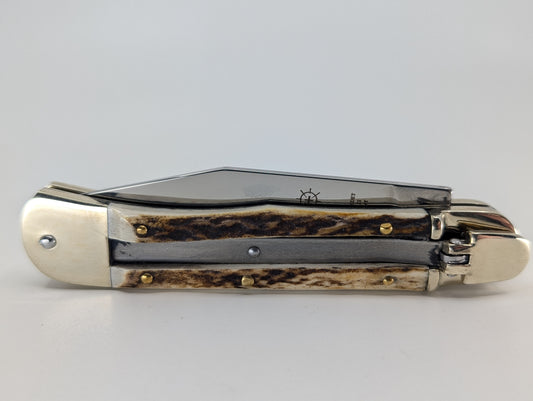 Hubertus Springer Auto Leverlock Folding Knife