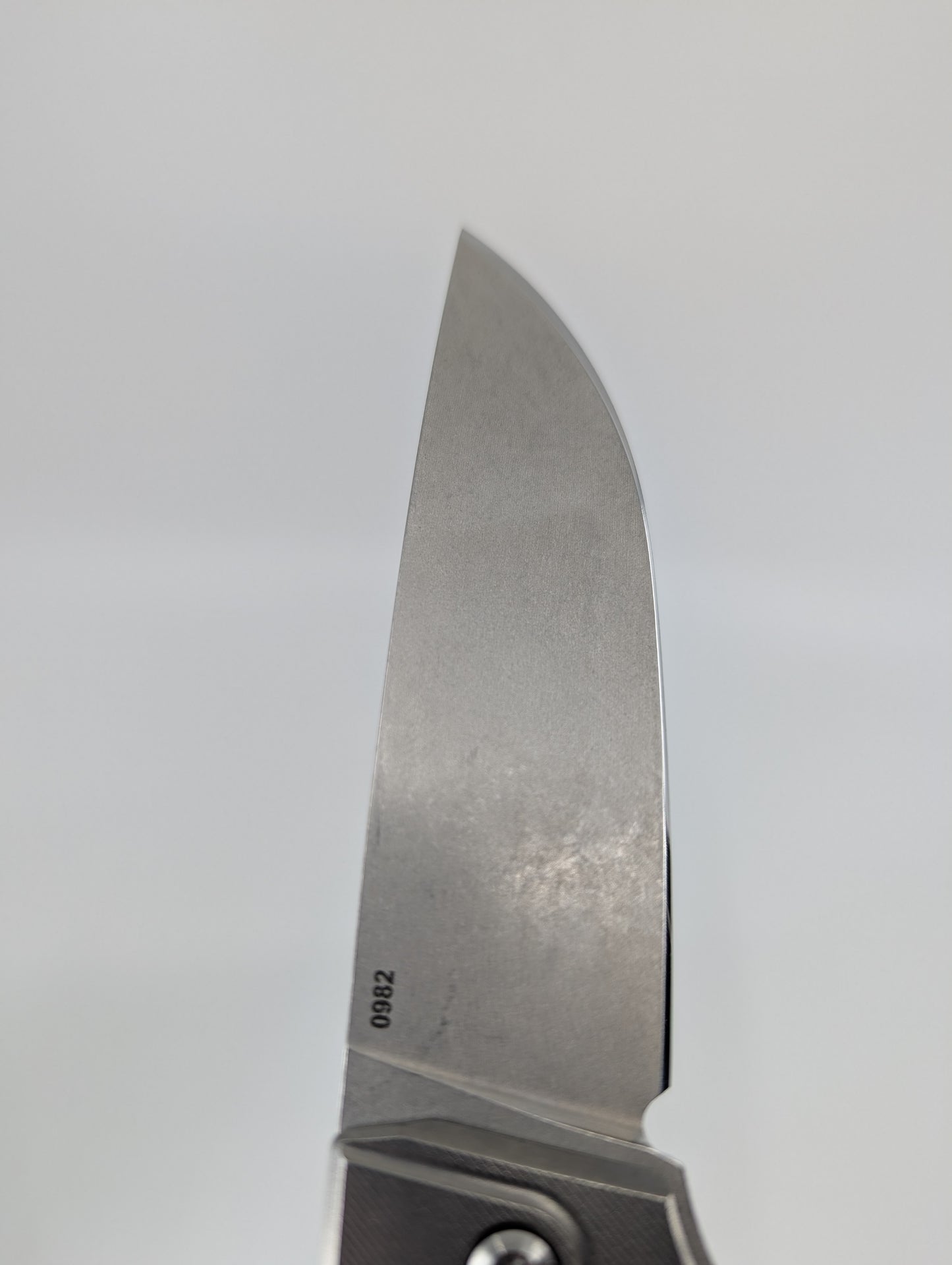 MachineWise Sonora Raw (CPM 20CV | Brass Bolster | Finestep Handle) Buttonlock Folding Knife 982 *BLEM*