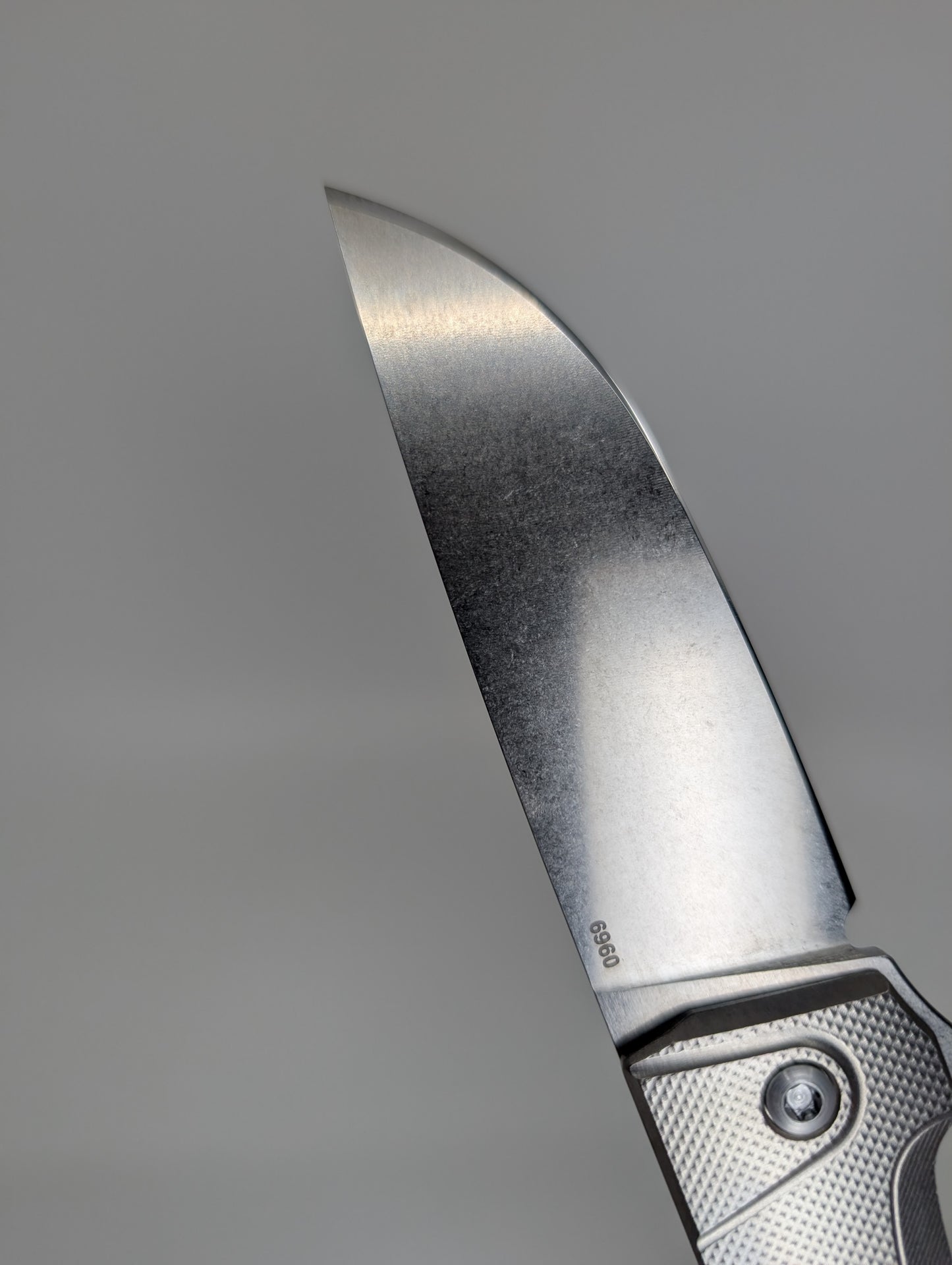 MachineWise Sonora Raw (CPM 20CV | Brass Bolster | Diamonds Handle) Buttonlock Folding Knife 969 *BLEM*