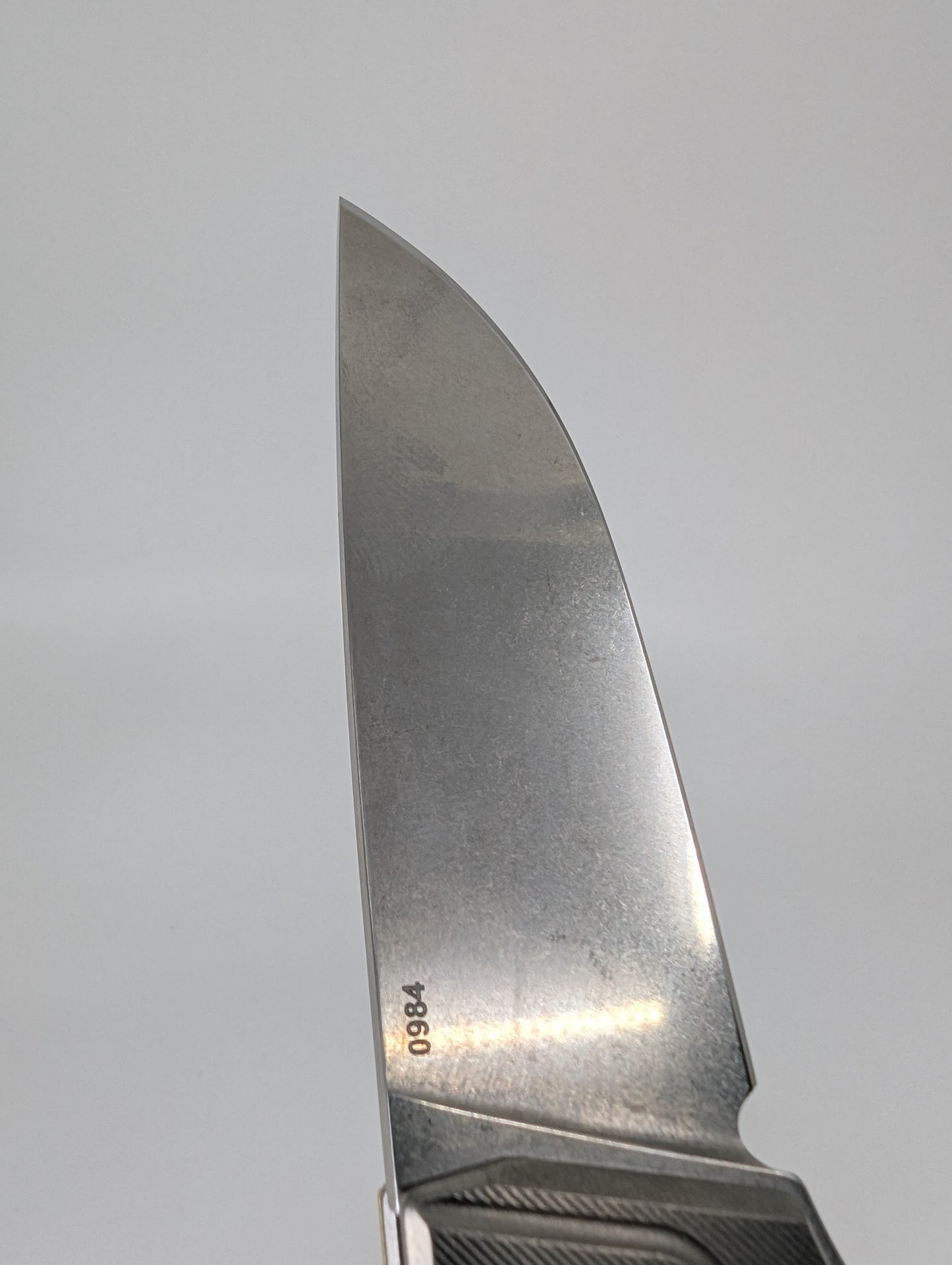 MachineWise Sonora Raw (CPM 20CV | Brass Bolster | Finestep Handle) Buttonlock Folding Knife 984 *BLEM*