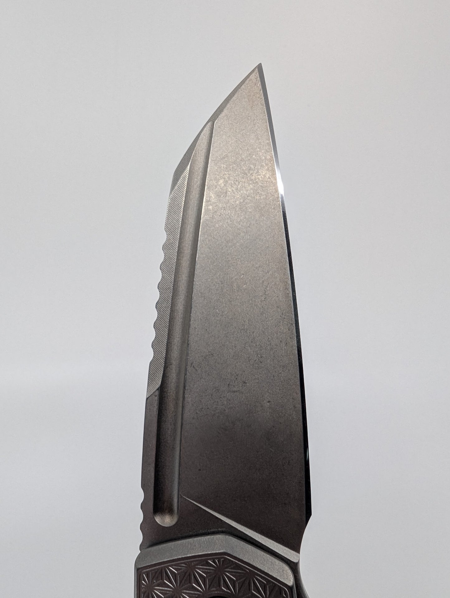 MachineWise Mojave Raw (CPM 20CV | Lightwash | Stars Handle) Framelock Folding Knife 70 *BLEM*
