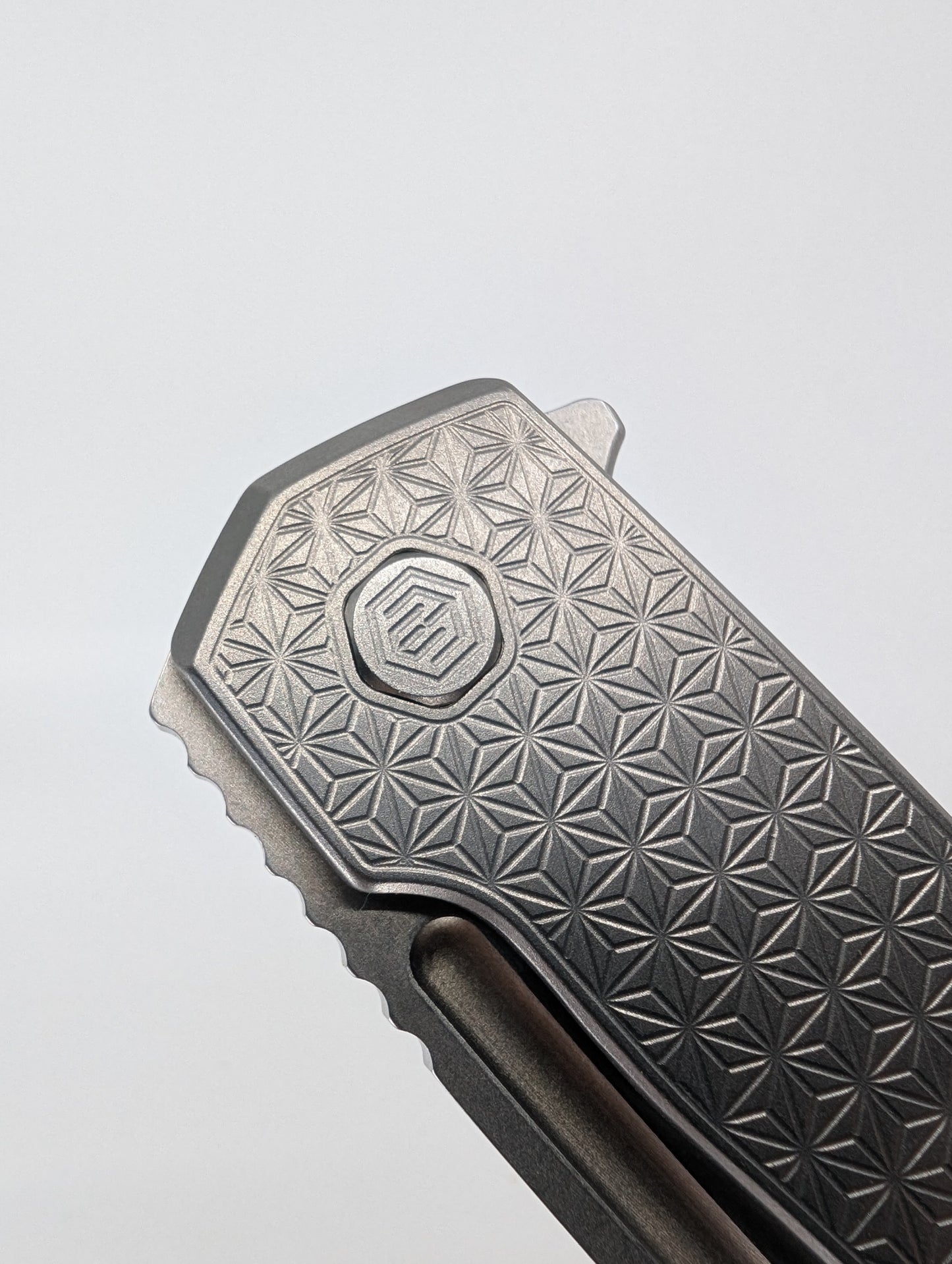MachineWise Mojave Raw (CPM 20CV | Lightwash | Stars Handle) Framelock Folding Knife 70 *BLEM*