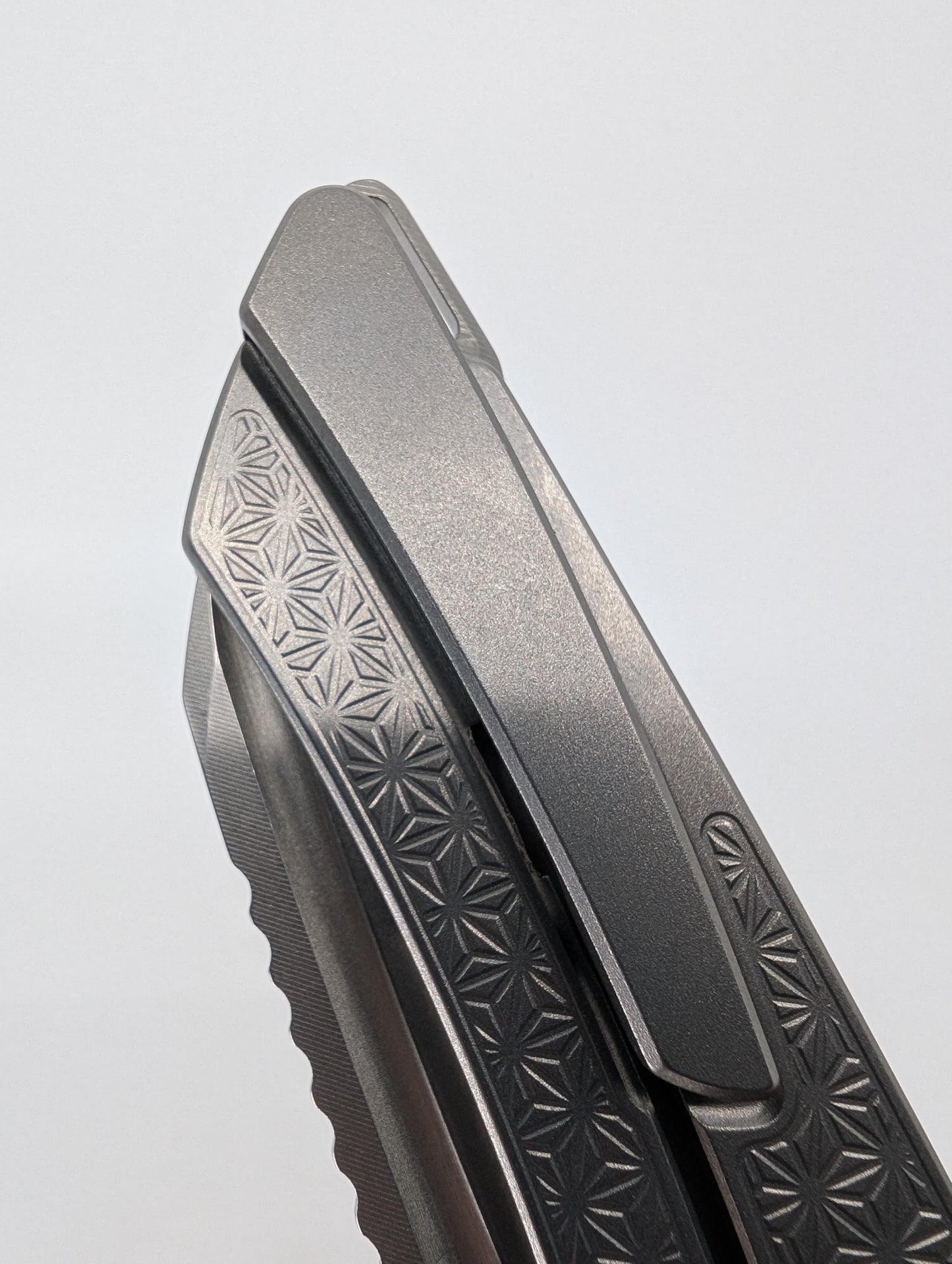 MachineWise Mojave Raw (CPM 20CV | Lightwash | Stars Handle) Framelock Folding Knife 70 *BLEM*