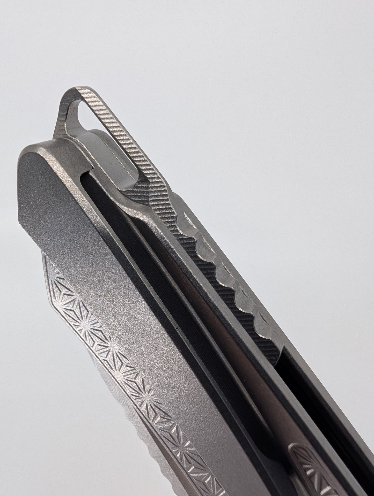 MachineWise Mojave Raw (CPM 20CV | Lightwash | Stars Handle) Framelock Folding Knife 70 *BLEM*