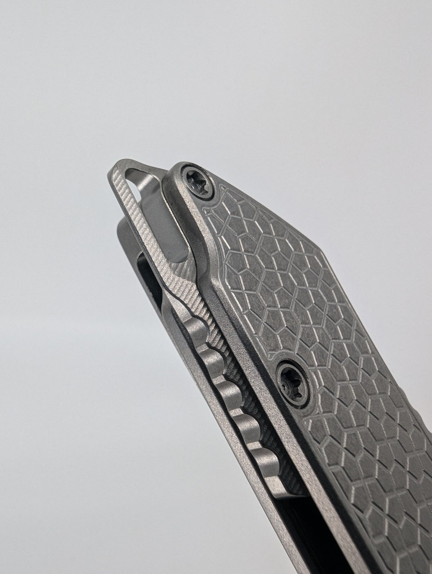 MachineWise Mojave Raw (CPM 20CV | Stonewash | Finestep Handle) Framelock Folding Knife 74 *BLEM*