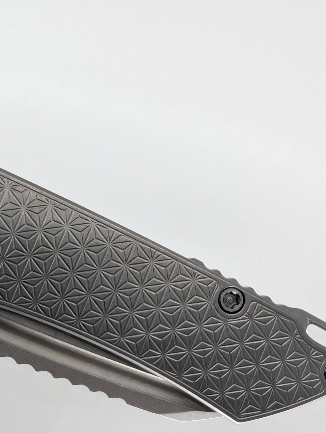 MachineWise Mojave Raw (CPM 20CV | Lightwash | Stars Handle) Framelock Folding Knife 61 *BLEM*