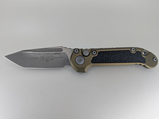 Microtech L.U.D.T. T/E Gen III OD Green Apocalyptic Auto Folding Knife