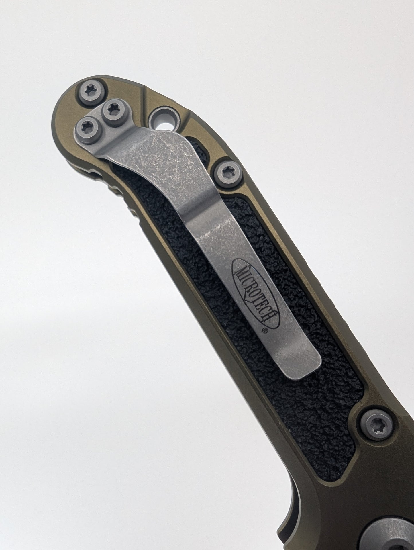Microtech L.U.D.T. T/E Gen III OD Green Apocalyptic Auto Folding Knife