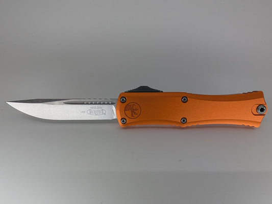 Microtech Hera II Mini S/E Orange Stonewash Out the Front Knife