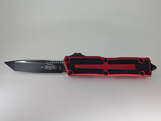 Microtech Scarab II T/E Gen III Red Out the Front