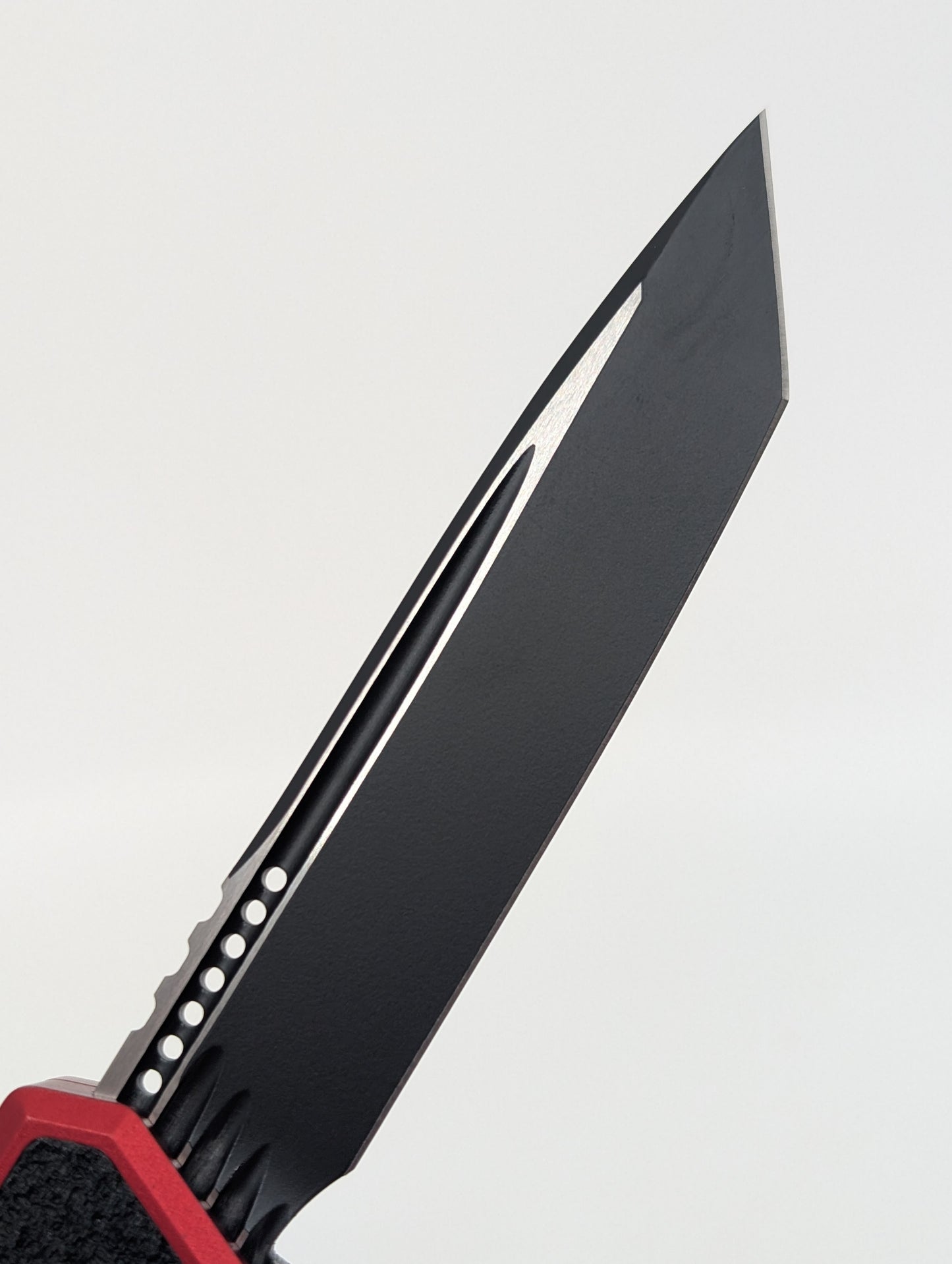Microtech Scarab II T/E Gen III Red Out the Front