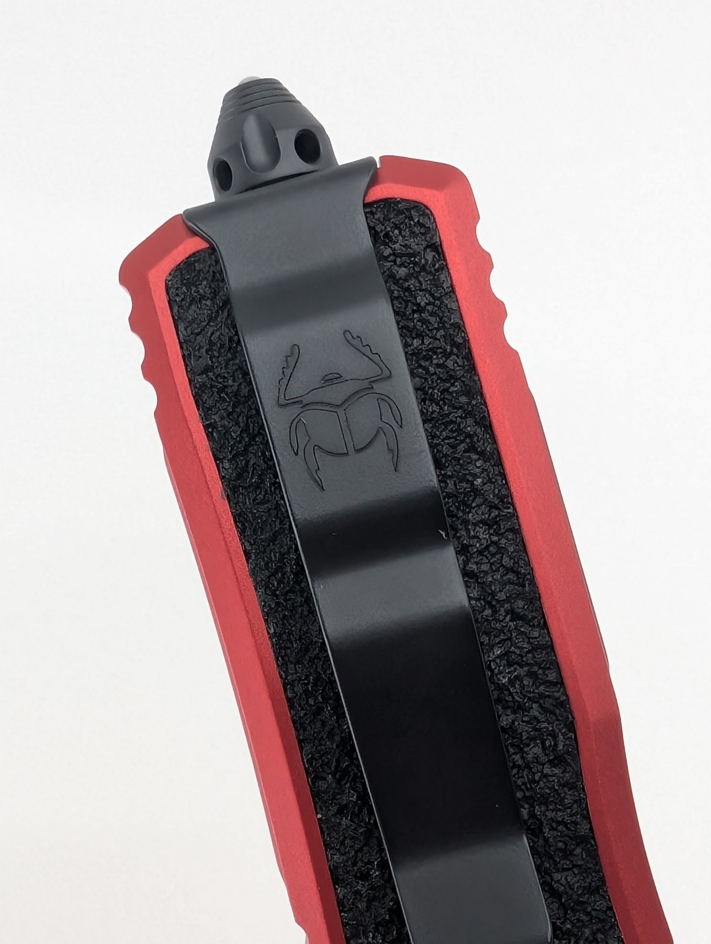 Microtech Scarab II T/E Gen III Red Out the Front