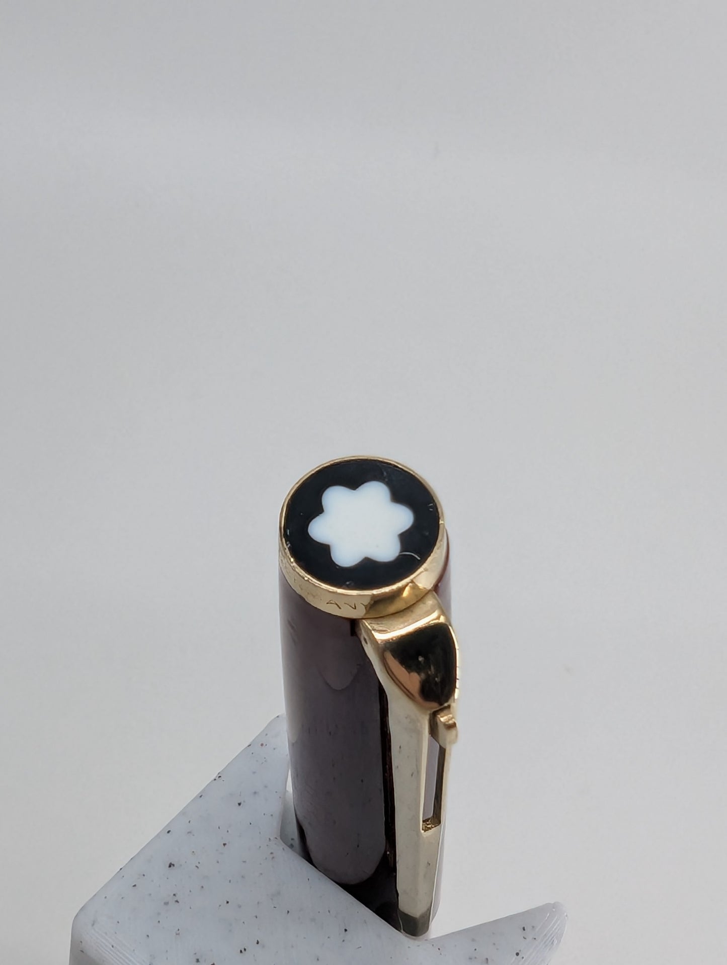 *Consignment* Montblanc 380 Bordeaux Ballpoint Pen Lever Mechanism