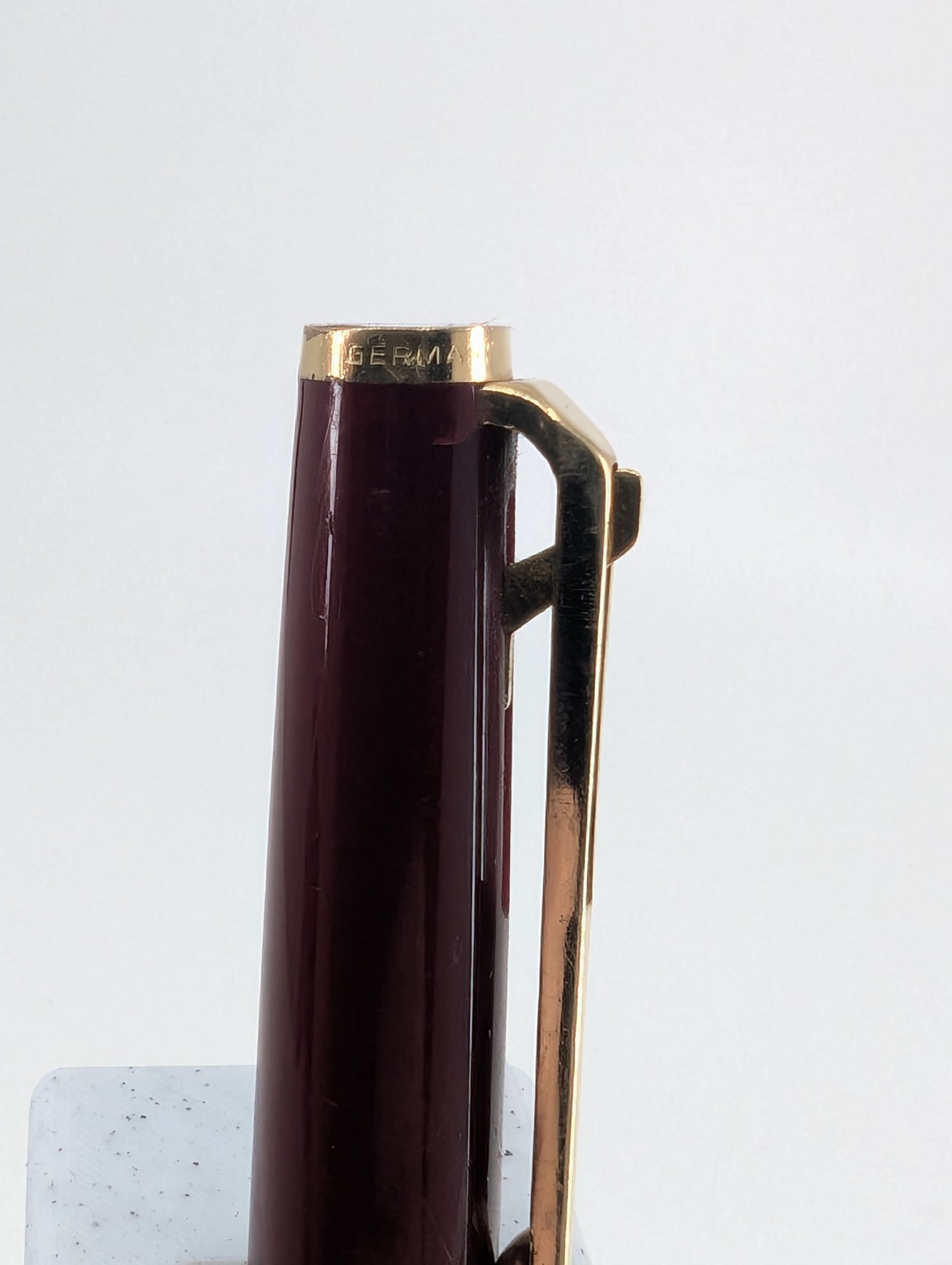 *Consignment* Montblanc 380 Bordeaux Ballpoint Pen Lever Mechanism