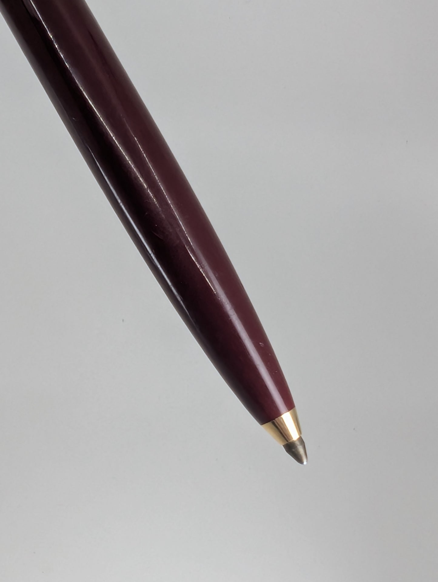 *Consignment* Montblanc 380 Bordeaux Ballpoint Pen Lever Mechanism