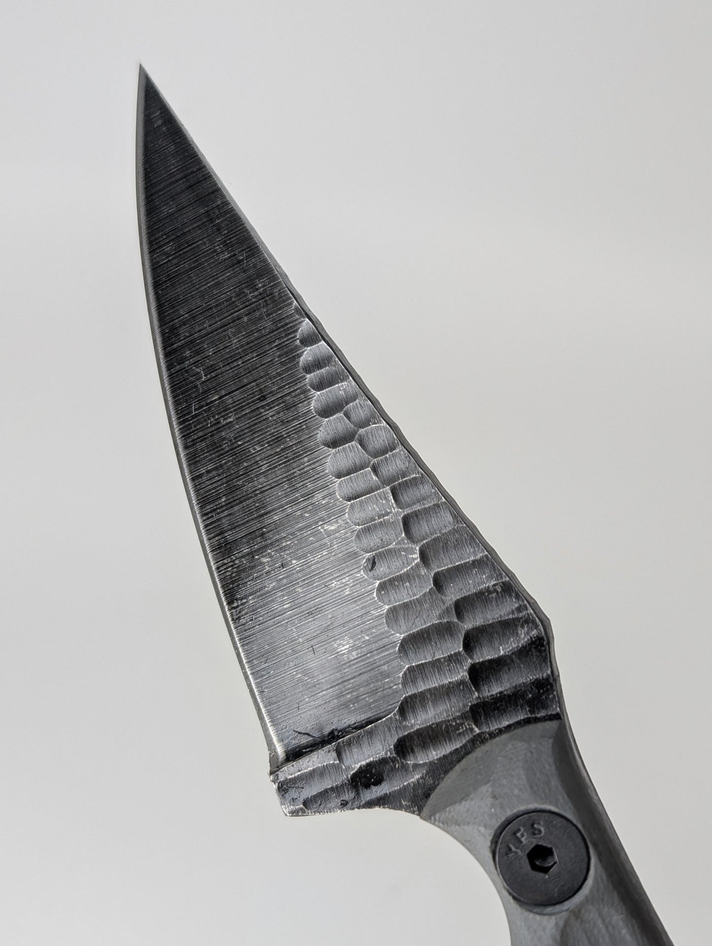 Stroup Knives MINI1 Grey G10 Fixed Blade Knife