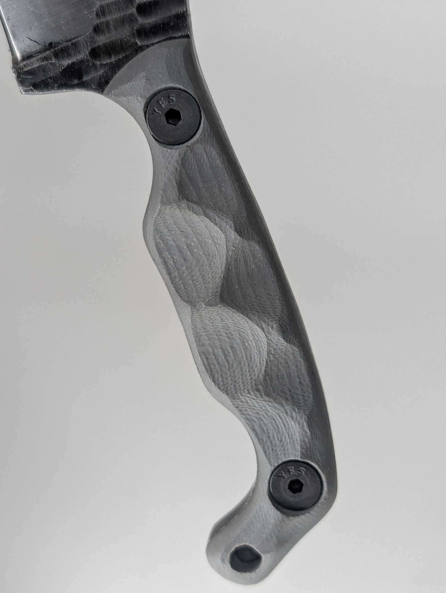 Stroup Knives MINI1 Grey G10 Fixed Blade Knife
