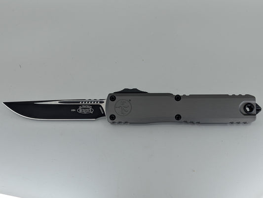 Microtech Ultratech ZBP S/E Natural Clear Black Blade Out the Front Knife