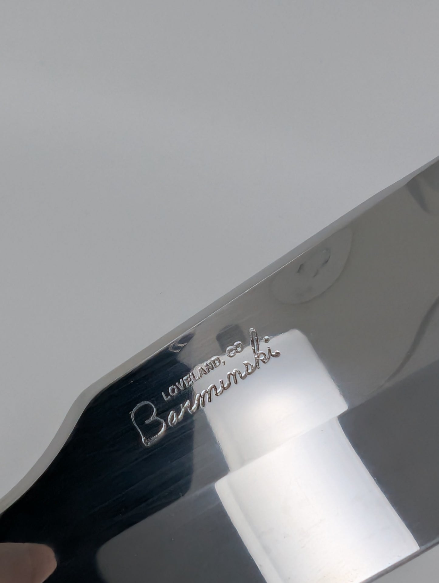 *Consignment* Tom Barminski Custom D2 Fixed Blade.