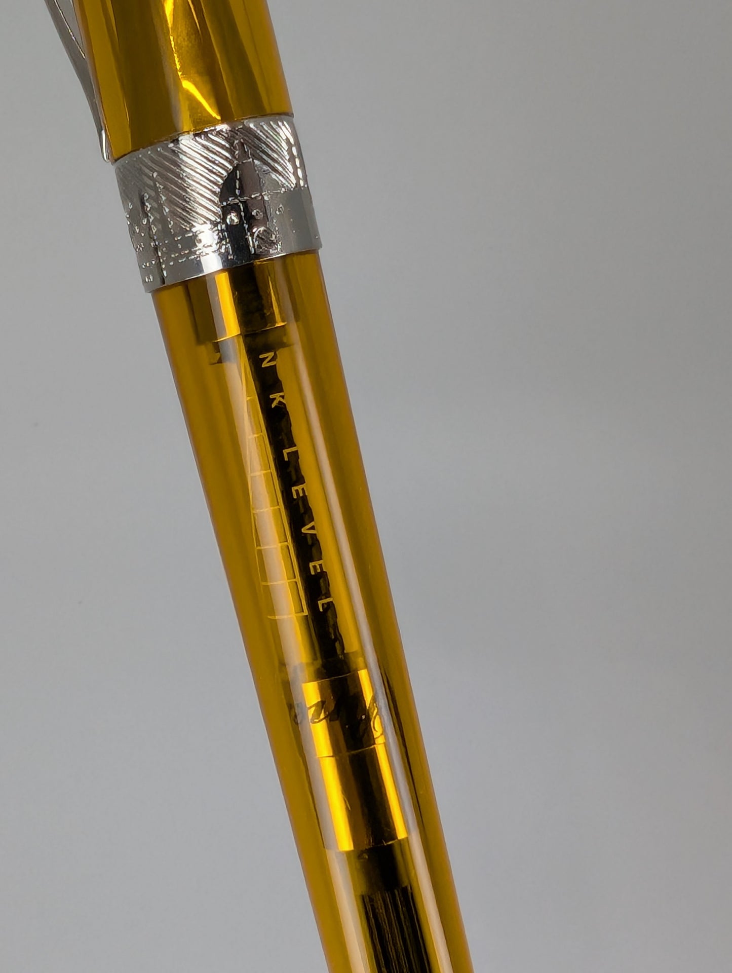 *Consignment* Pineider Avatar Amber Fountain Pen Steel Extra Fine Nib