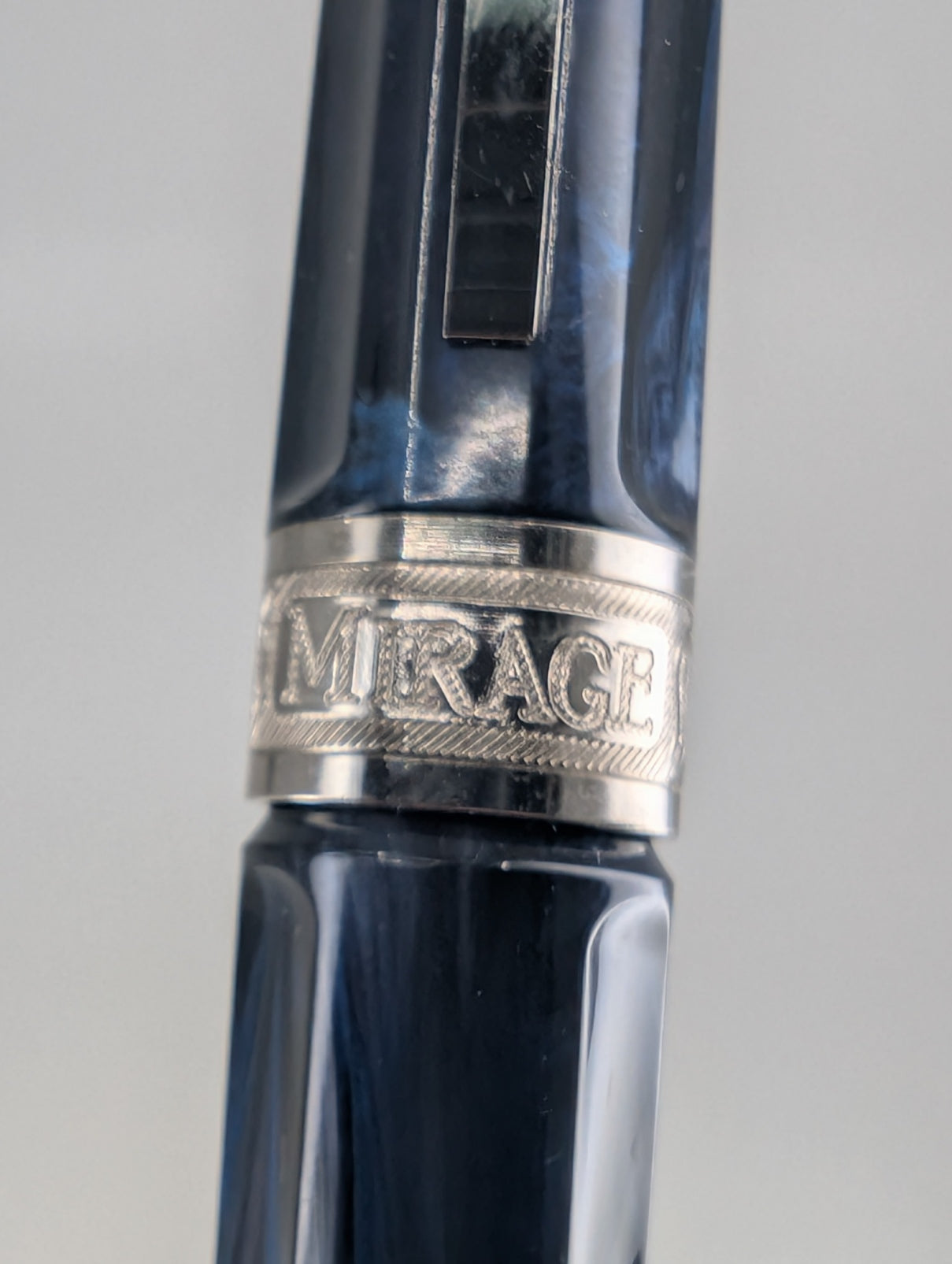 *Consignment* Visconti Mirage Blue Fountain Pen Extra Fine Nib