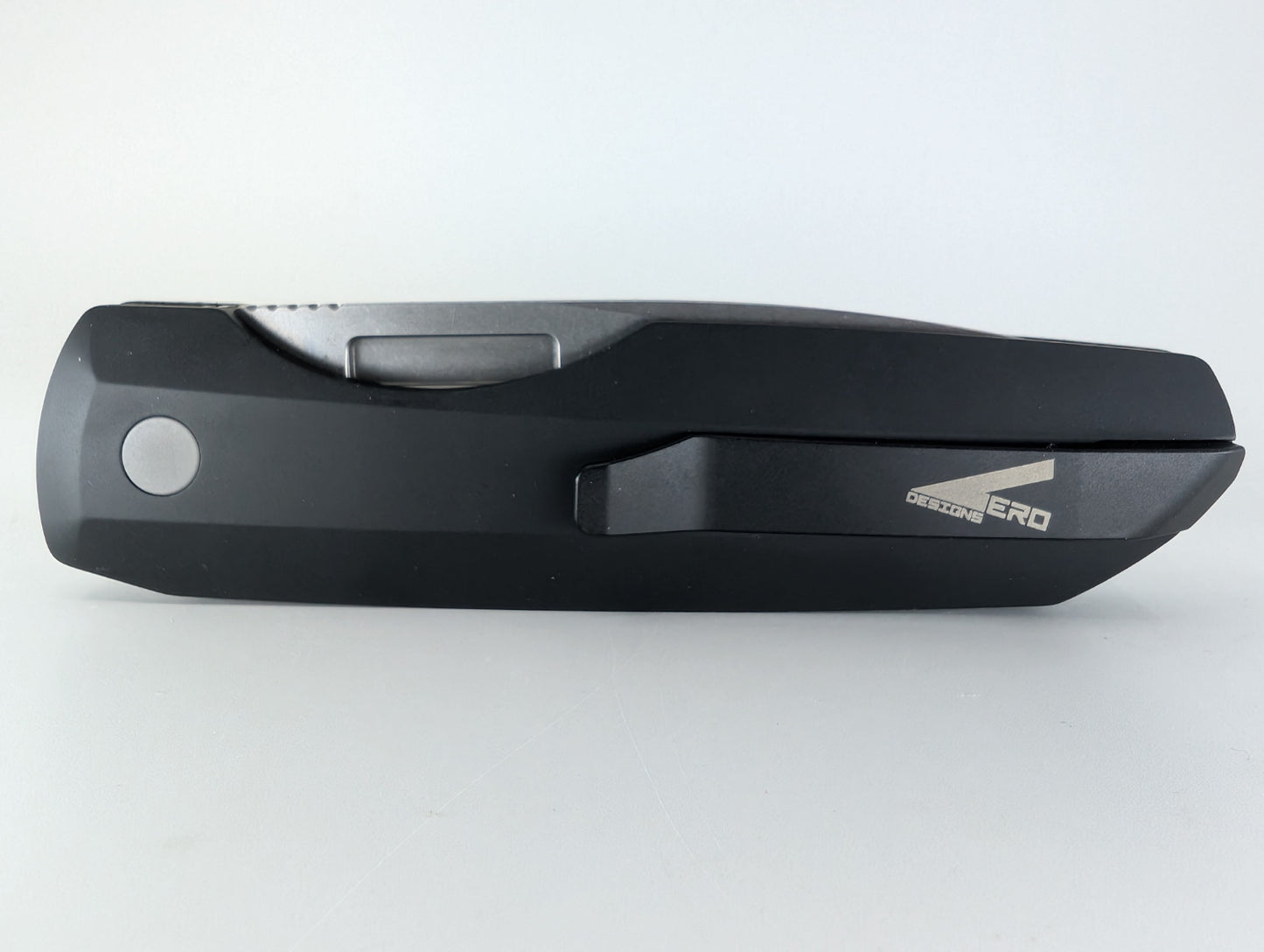 Protech Vero Collab "Synapse" Black Canvas Micarta Stonewash Magnacut Auto Folding Knife