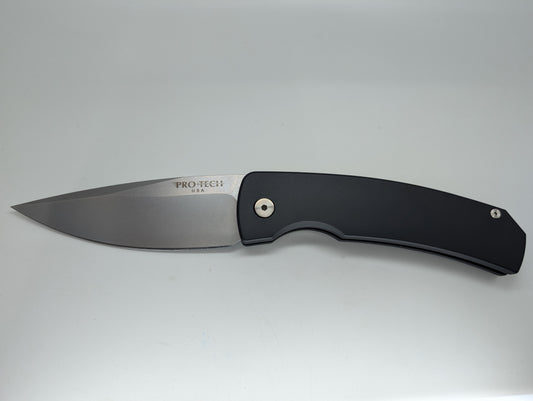 Protech Magic 2 "Whiskers" Black Stonewash Auto Folding Knife