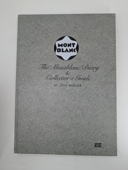 *Consignment* The Montblanc Diary & Collector's Guide by Jens Rosler 1993 Signed Copy