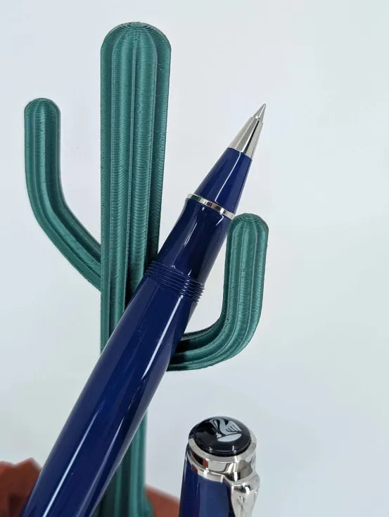 *Consignment* Pelikan R605 Solid Blue S/E Rollerball Pen