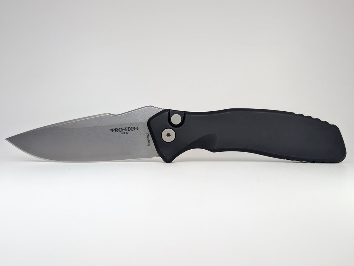 Protech x Spartan Blades "Pallas" Black Magnacut Auto Folding Knife