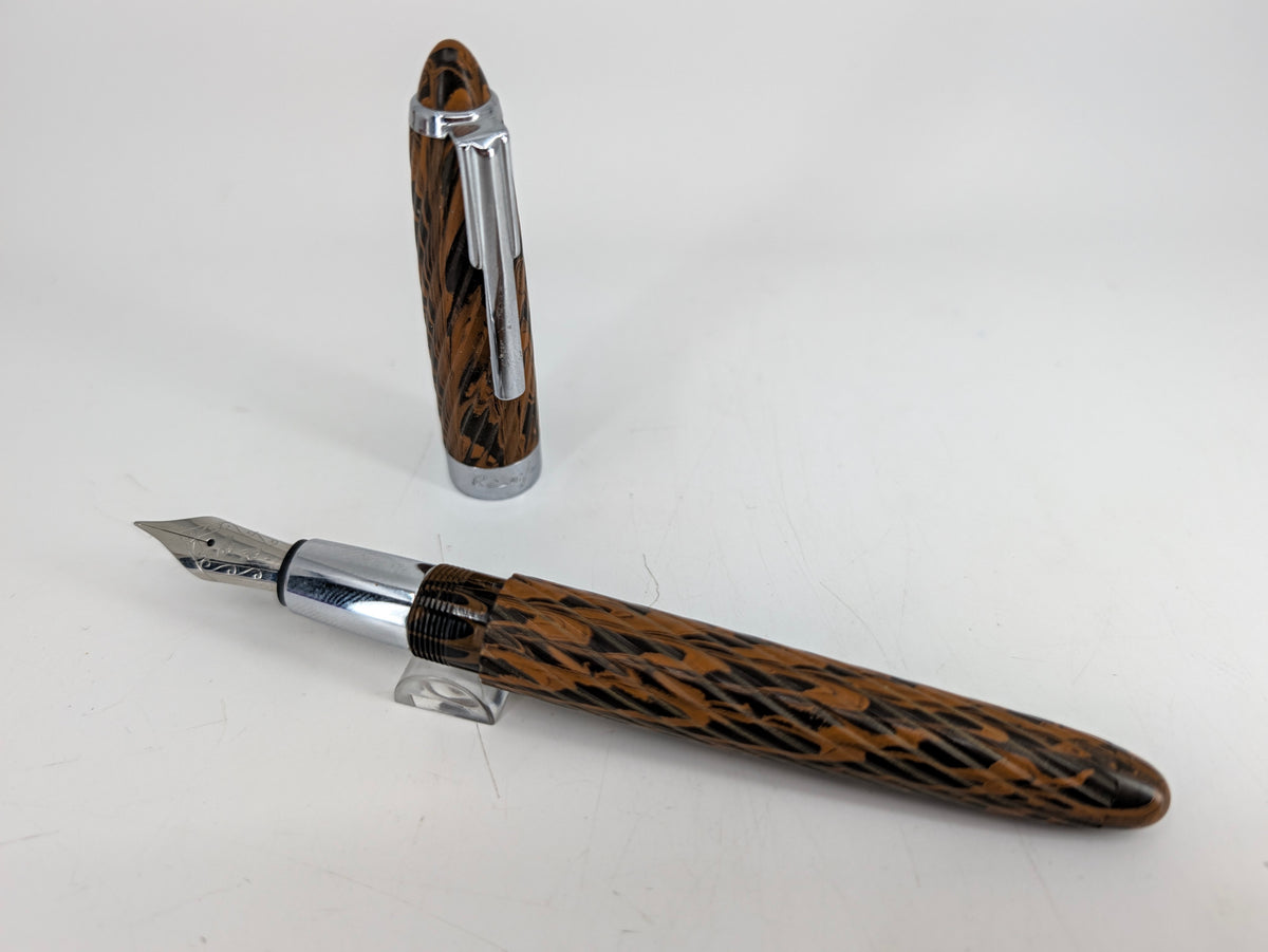 Recife Ebonite Tuxedo Fountain Pen Medium Nib