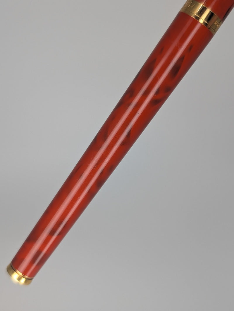 *Consignment* Parker 180 Coral Chinese Lacquer Rollerball Pen