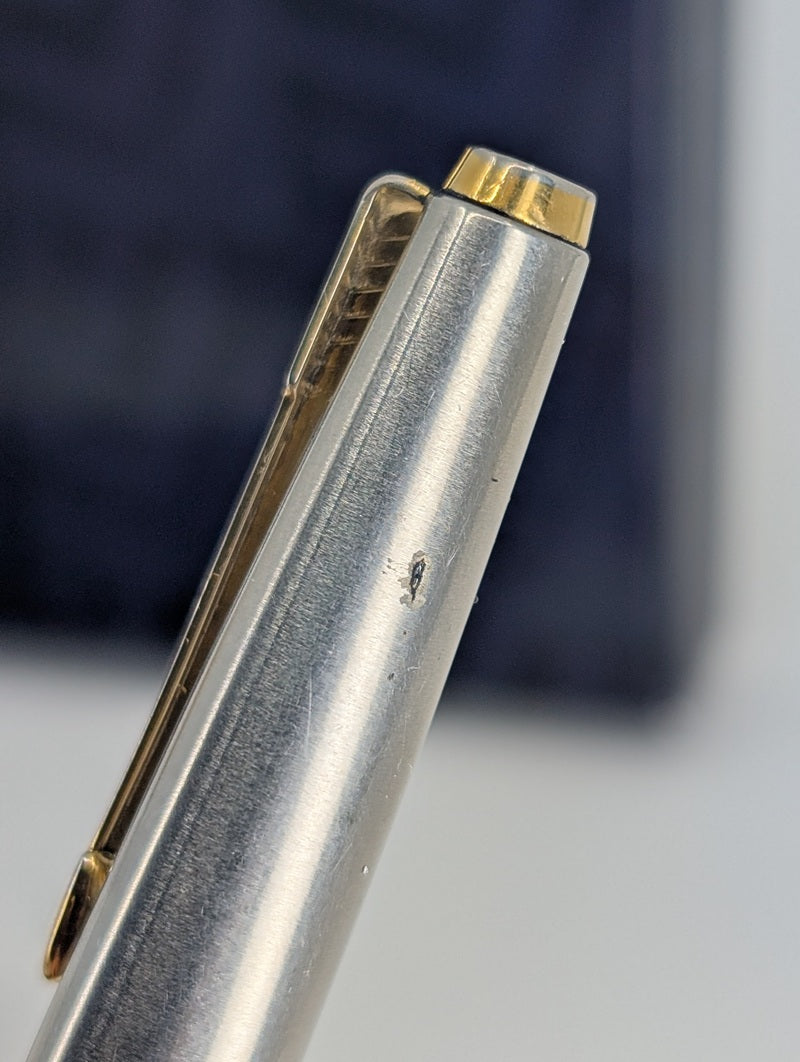*Consignment* Parker 45 Black Gift Box Set Ballpoint / Fountain Pen