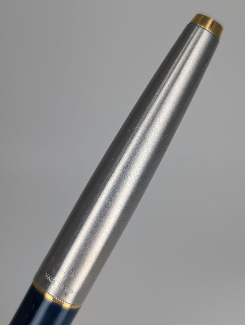 *Consignment* Parker 45 Blue Fountain Pen / Pencil Set