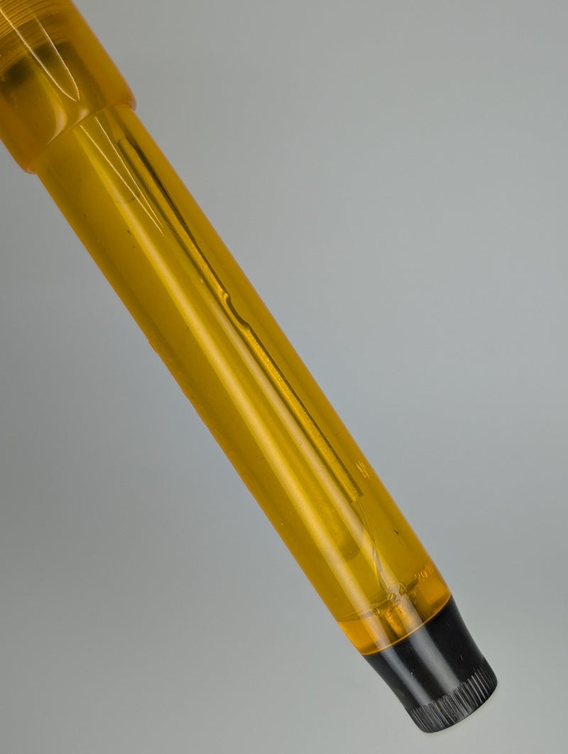 *Consignment* Parker x Brad Torelli Custom Senior Duofold Demonstrator Fountain Pen 14k