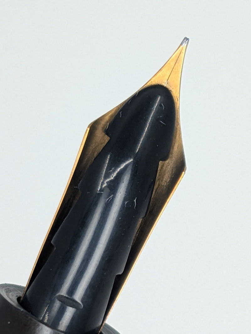 *Consignment* Parker x Brad Torelli Custom Senior Duofold Demonstrator Fountain Pen 14k