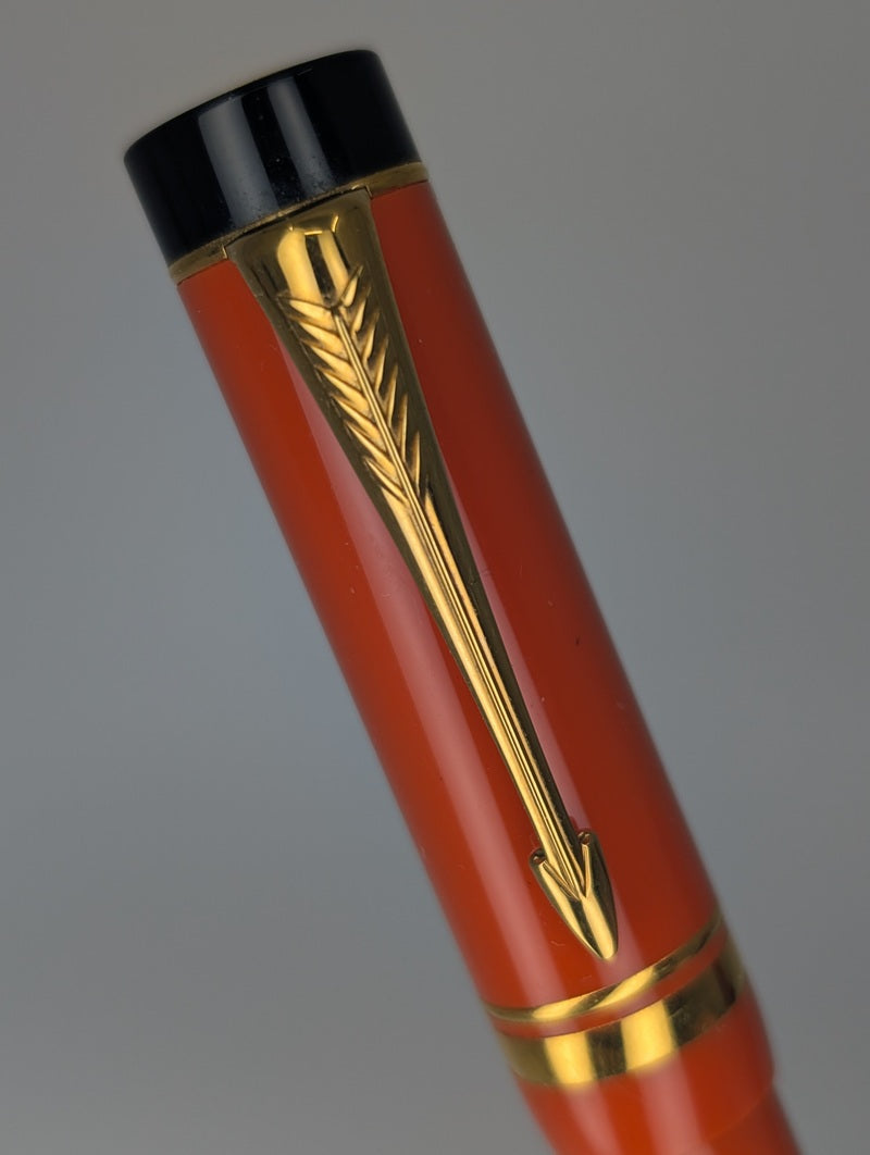*Consignment* Parker Duofold "Big Red" 18k Gold Fine Nib