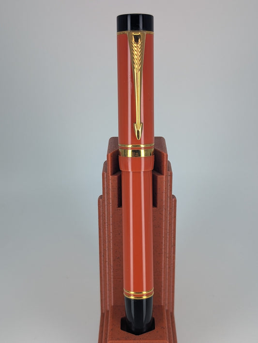 *Consignment* Parker Duofold "Big Red" 18k Gold Fine Nib