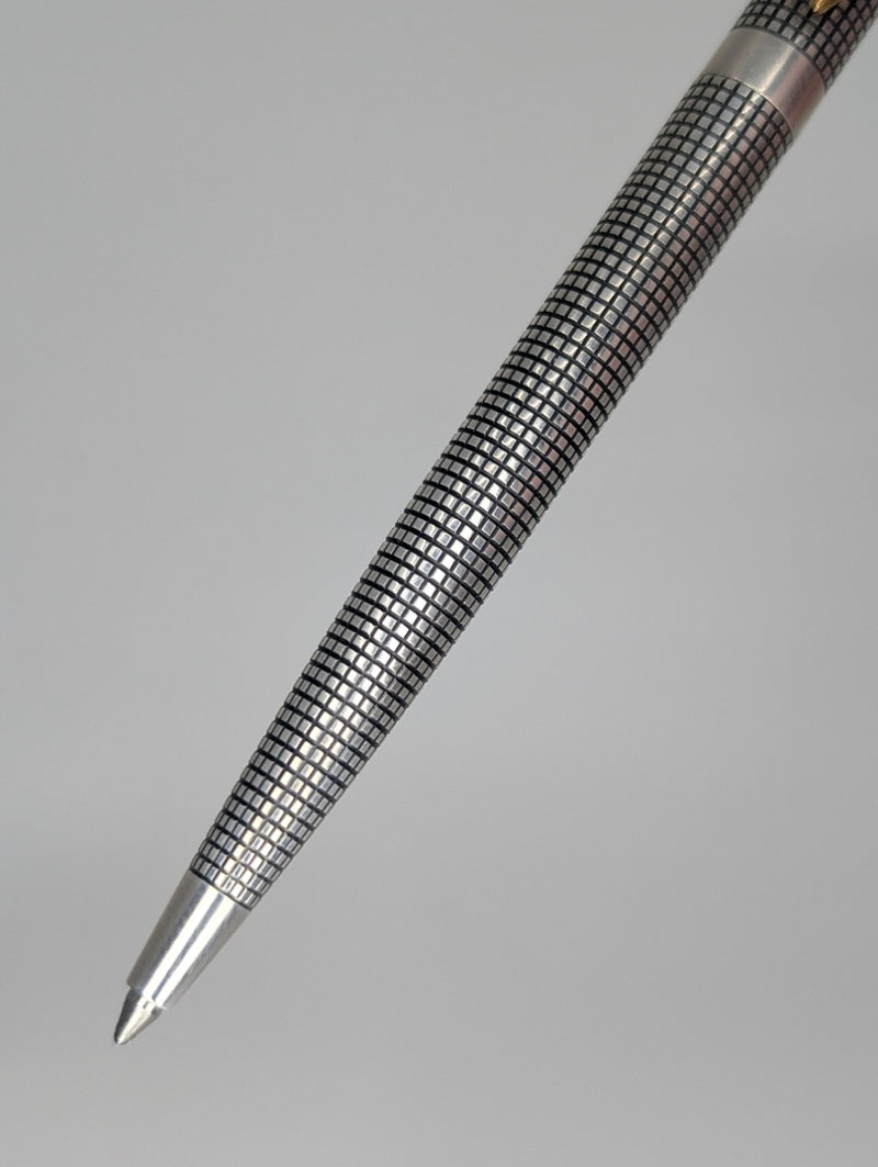 *Consignment* Parker Cisele Sterling Silver Click Ballpoint Pen