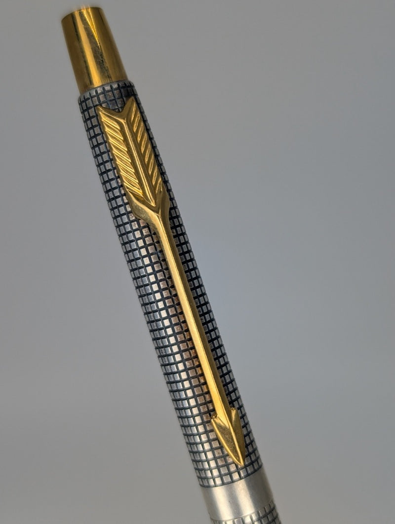 *Consignment* Parker Cisele Sterling Silver Click Ballpoint Pen